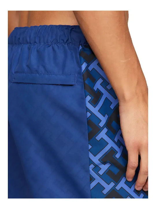 Men's Swimwear Shorts Blue with Patterns