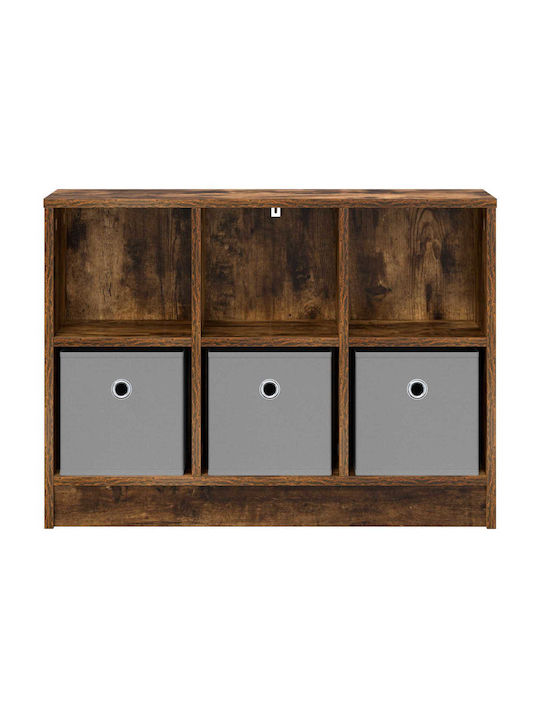 Storage Drawer Wooden with 3 Drawers M73.5xW22.5xH53.5cm