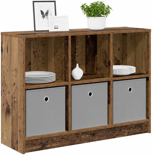 Cabinet De Depozitare Din Lemn L88,5xL27,5xÎ63,5cm