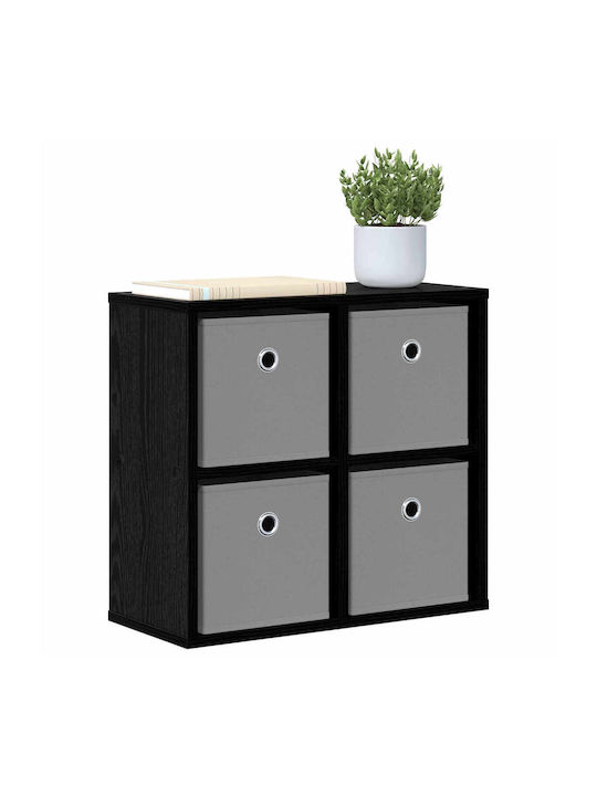Wooden Storage Cabinet with 4 Drawers M49.5xW22xH47cm