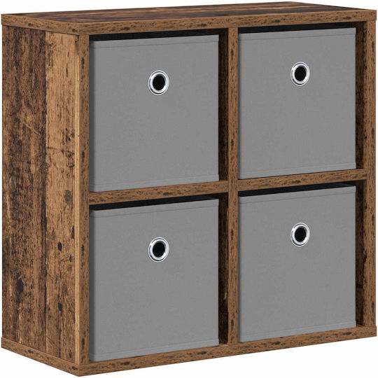 Living Room Cabinet Made of Particle Board Old Wood 49.5x22x47cm