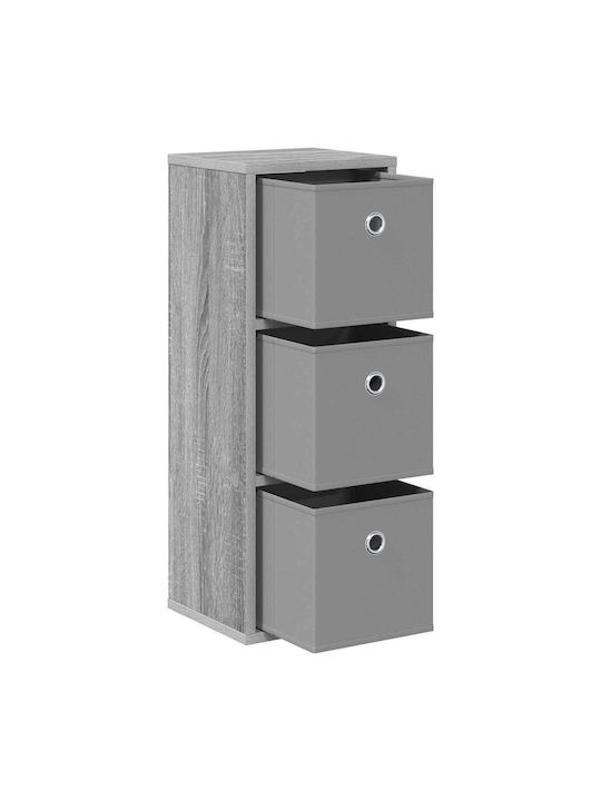 Gray Sonoma Floor Cabinet 25.5x22x69.5cm