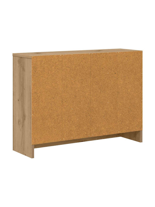 Artisan Oak Bookcase 73.5x22.5x53.5cm