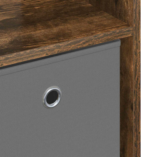 Cabinet De Depozitare Din Lemn Cu 3 Sertare L73.5xL24xÎ69.5cm