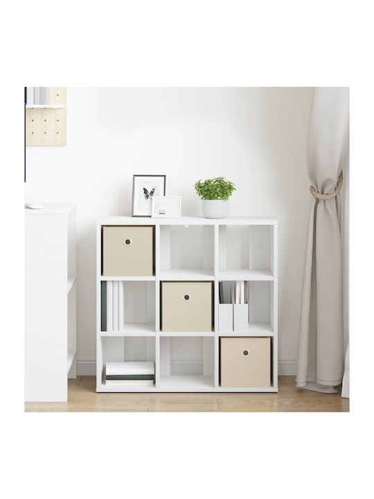 Wooden Storage Cabinet with 3 Drawers M73.5xW24xH69.5cm