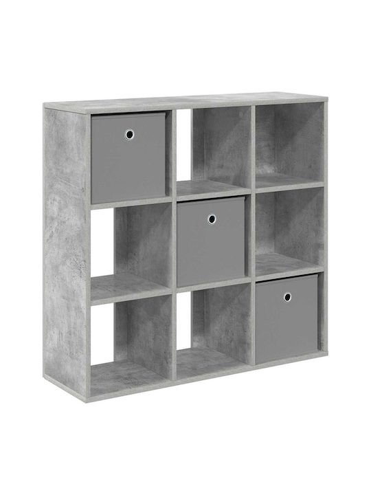 Wooden Storage Drawers with 3 Drawers M88.5xW29xH84.5cm
