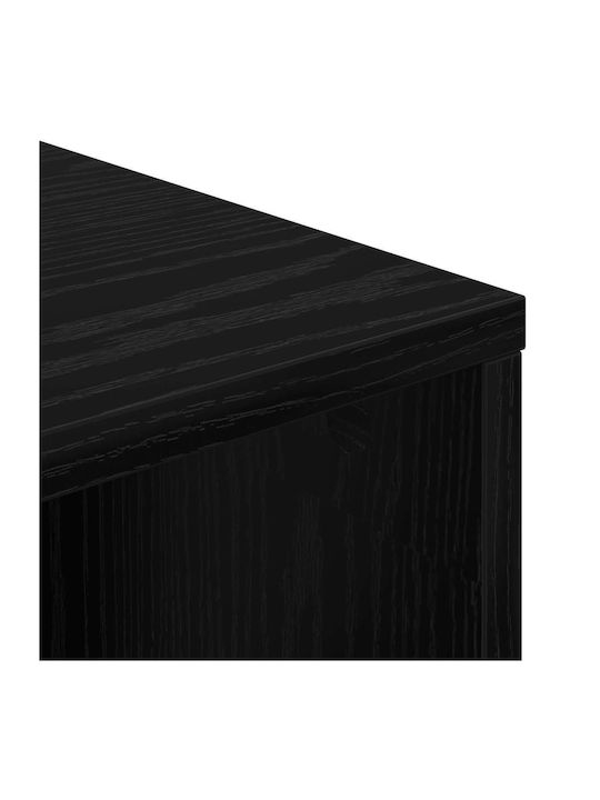 Cabinet De Pardoseală Stejar Negru 88.5x29x84.5 cm