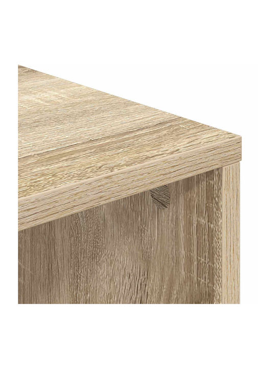 Wooden Storage Cabinet with 3 Drawers M102xP31xH99.5cm