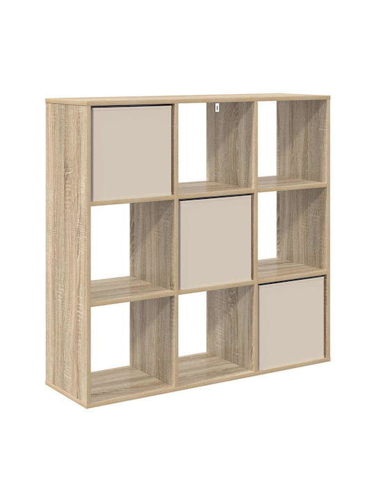 Wooden Storage Cabinet with 3 Drawers M102xP31xH99.5cm