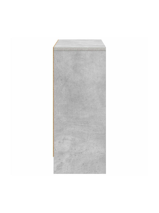 Ντουλάπι Δαπέδου Γκρι 73.5x22.5x53.5εκ.