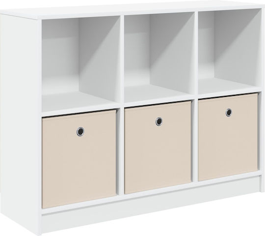 Dulap De Depozitare Din Lemn Cu 3 Sertare L102xL32xH73.5cm