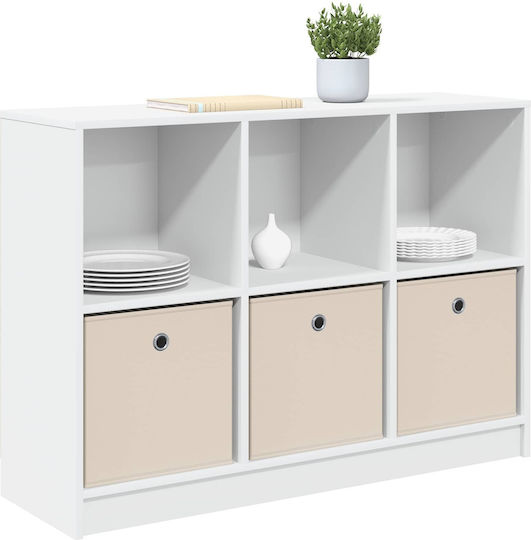 Dulap De Depozitare Din Lemn Cu 3 Sertare L102xL32xH73.5cm