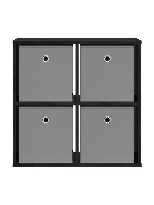 Wooden Storage Drawers with 4 Drawers M59.5xW27xH57 cm