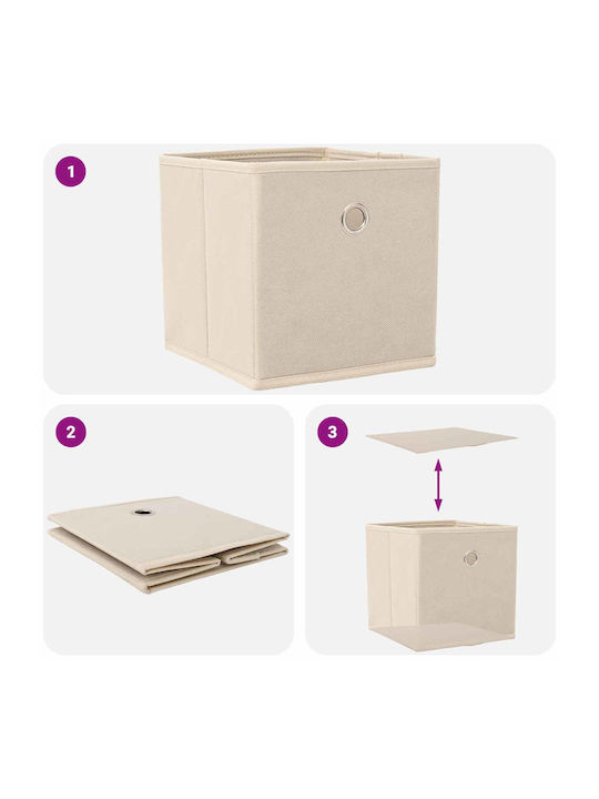 Wooden Storage Drawers with 4 Drawers M68.5xW32xH67 cm