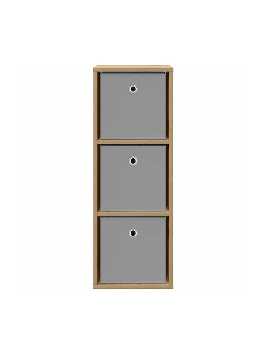 Storage Drawer Wooden with 3 Drawers M30.5xW27xH84.5cm