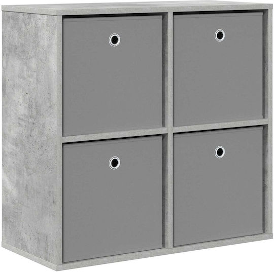 Wooden Storage Drawer Chest with 4 Drawers M68.5xW32xH67cm