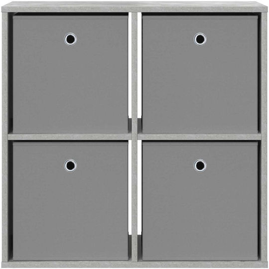 Wooden Storage Drawer Chest with 4 Drawers M68.5xW32xH67cm