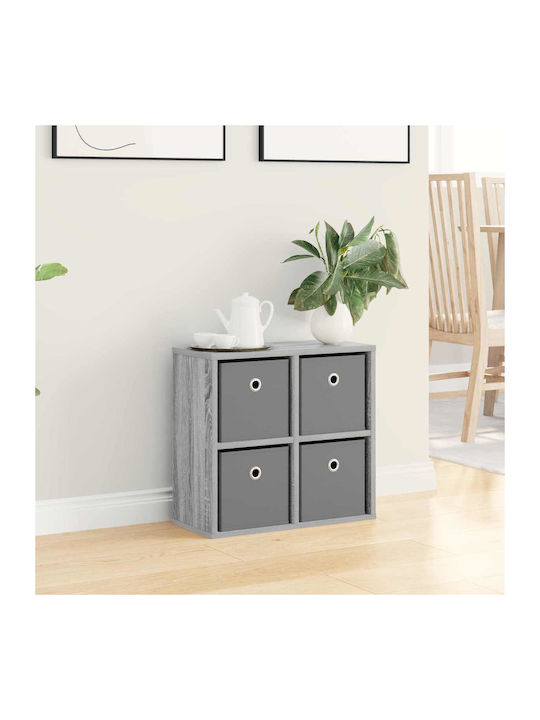 Wooden Storage Cabinet with 4 Drawers M49.5xW22xH47cm