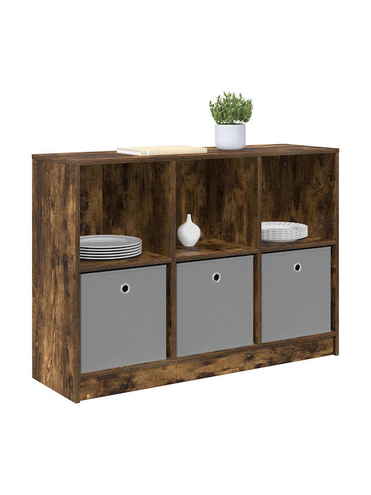 Brown Smoky Oak Bookcase 102x32x73.5 cm