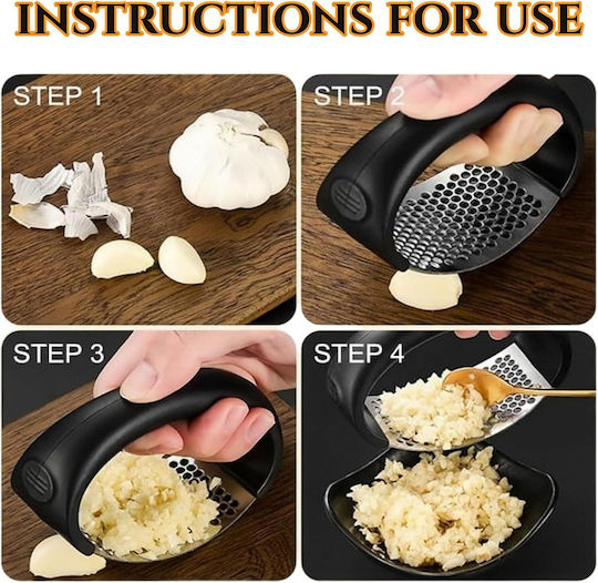 Garlic Press Stainless Steel 12x7.8cm