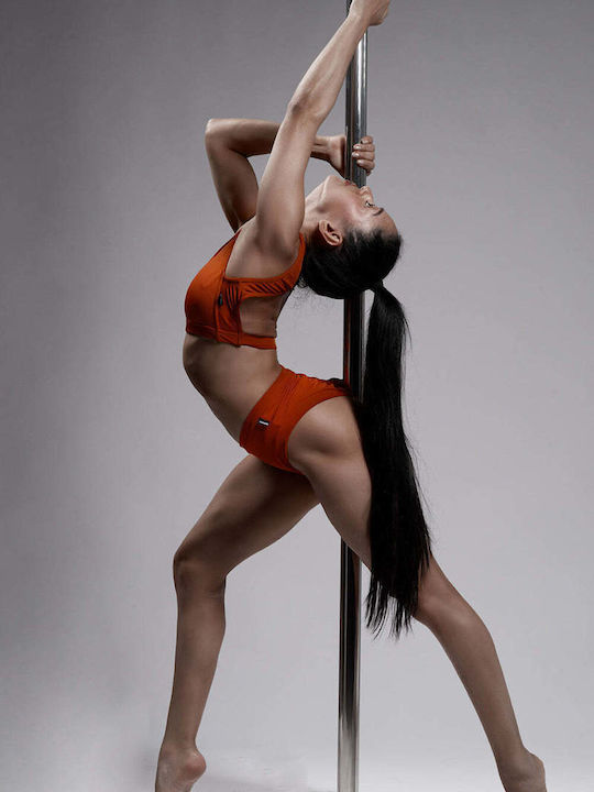 Orange Shorts for Pole Dance