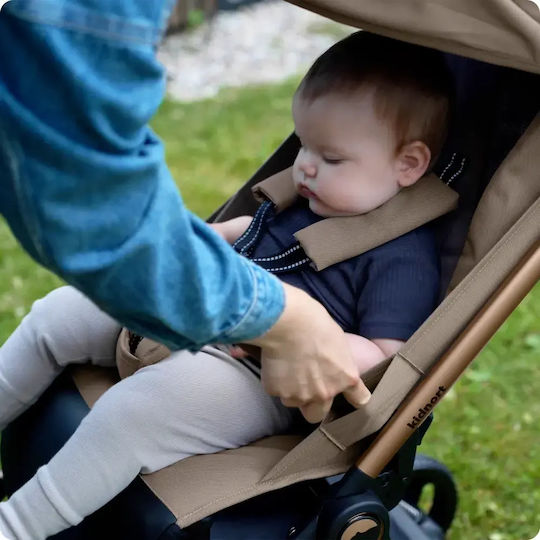 Kidnort Carucior Pentru Bebe Potrivit Pentru Nou-Născut Gri