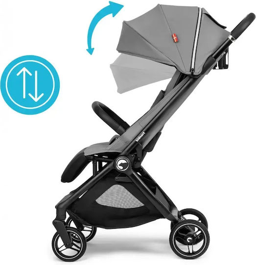 Kidnort Carucior Pentru Bebe Potrivit Pentru Nou-Născut Gri