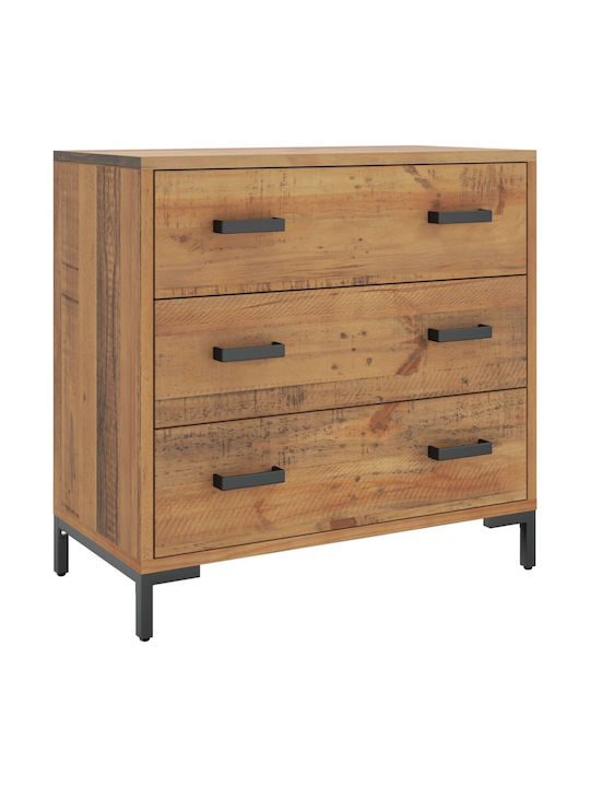 Comoda pentru Dormitor cu 3 sertare 75x35x70buc