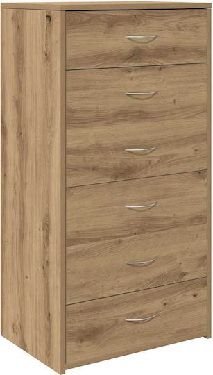 Συρταριέρα Κρεβατοκάμαρας mit 6 Schubladen 50x34x96cm