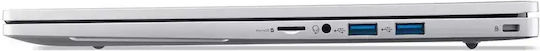 Acer Aspire Lite 15 15.6" IPS FHD (Celeron-N4500/8GB/256GB SSD/W11 Pro) Silver (International English Keyboard)