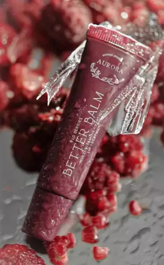 Aurora Natural Lip Balm Red Berries 10ml