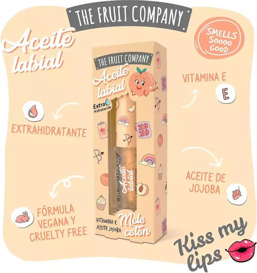 The Fruit Company Ulei De Buze Pentru Copii Piersică 3.6ml