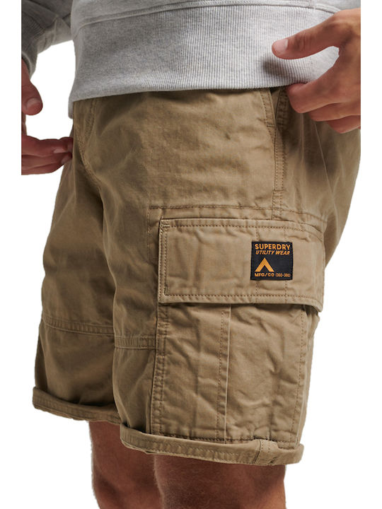 Heavy Men's Shorts Cargo Dress Beige