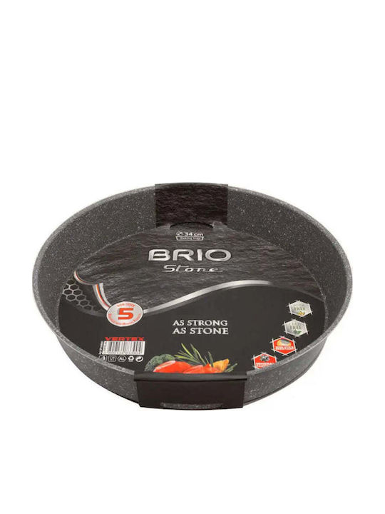 Brio Mate Тава Алуминиева с Незалепващо Покритие