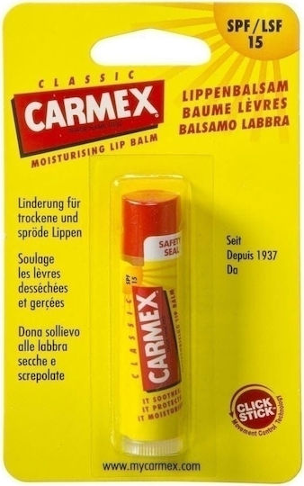 Carmex Stick SPF15 Lip Balm SPF15 Classic 4.25gr