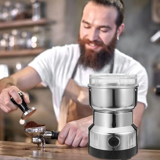 Electric Pepper Mill Inox in Brown Colour 10.5cm