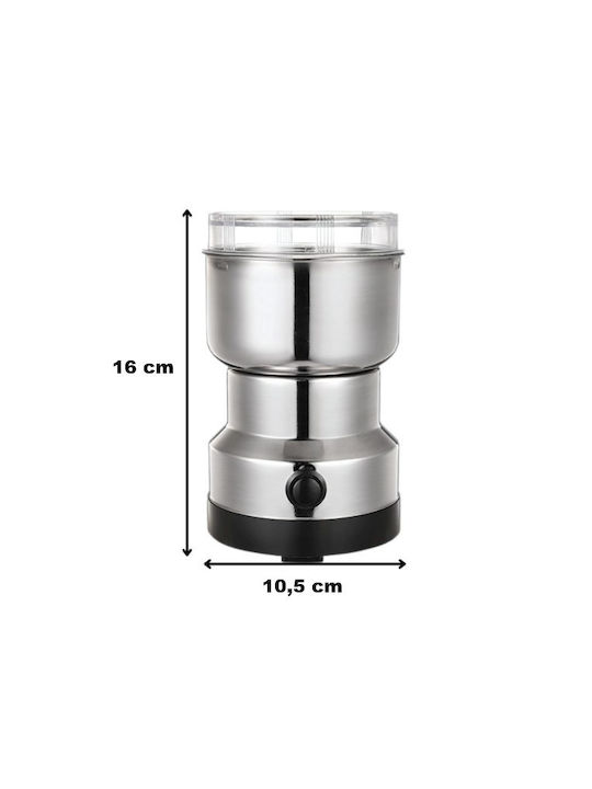 Electric Râșniță de Piper Inox în Culoare Maro 10.5cm