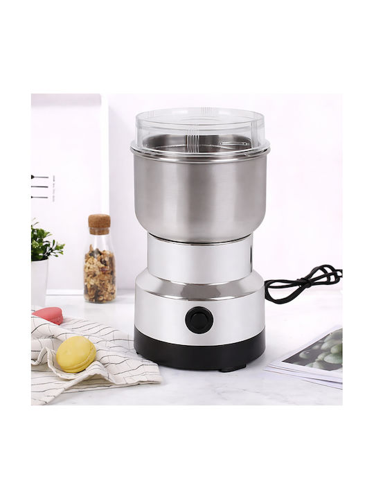 Electric Râșniță de Piper Inox în Culoare Maro 10.5cm