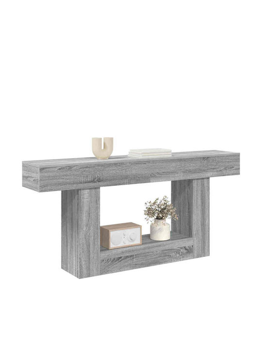 Wooden Console Gray L160xW30xH74cm