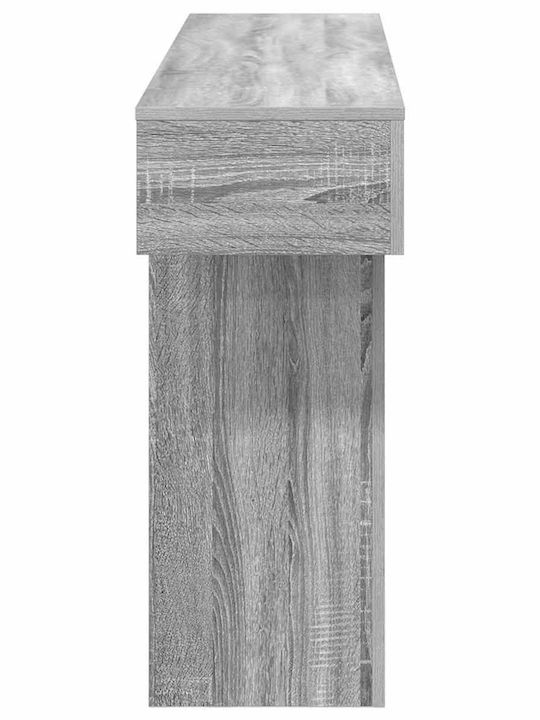 Wooden Console Gray L160xW30xH74cm