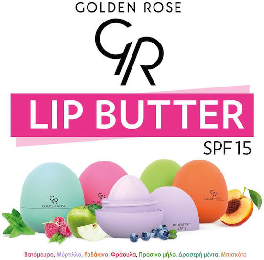 Golden Rose Fruity Flavors SPF15 Lip Butter SPF15 Cookie 8gr