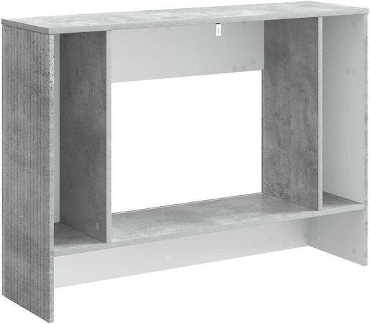 Consolă Din Lemn Cu Dungi Gri Deschis M101xL29xÎ74cm