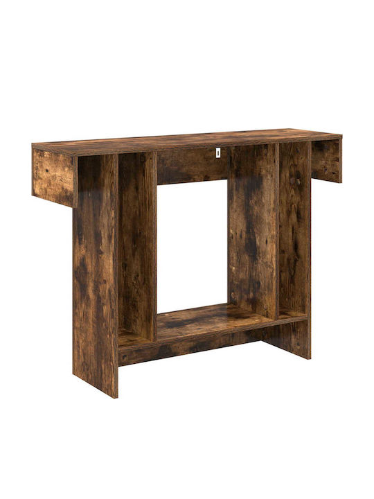 vidaXL Konsolentisch Aus Holzrauch Eiche M101xT30xH74cm