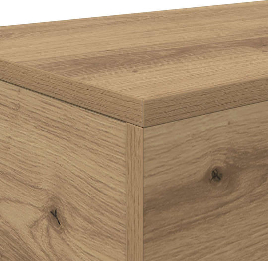 vidaXL Konsolentisch Aus Eiche M101xT30xH74cm vidaXL Konsolentisch Aus Eiche M101xT30xH74cm