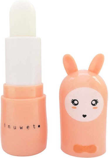 Inuwet Bunny Lip Balm For Kids Vanilla Coco 3.5gr