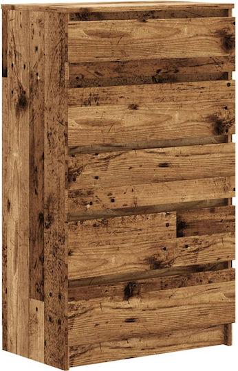 Συρταριέρα Κρεβατοκάμαρας Ξύλινη 60x36x103εκ.