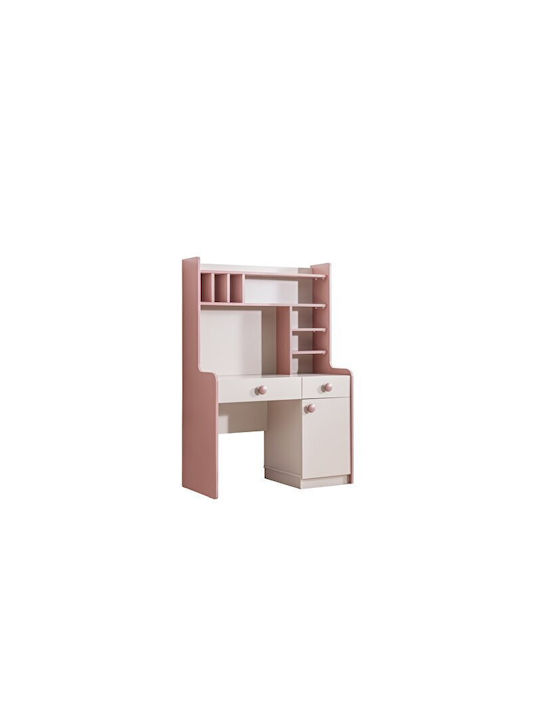 Stewehome Birou Pentru Copii Cu Rafturi Pentru Depozitare 109×52×160cm