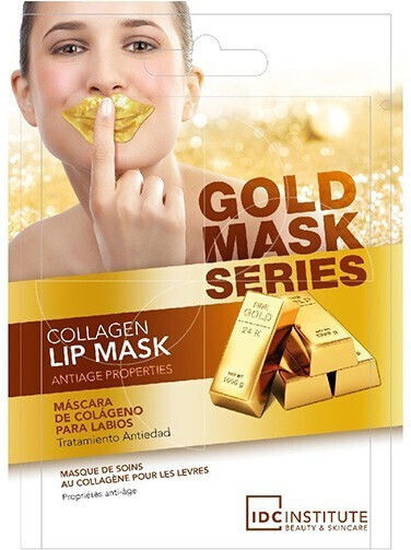 IDC Institute Gold Series Μάσκα Χειλιών Collagen Lip 8gr