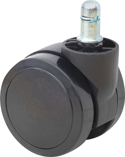 Megapap Caster for Office Chair Metallic 5 Pieces Black