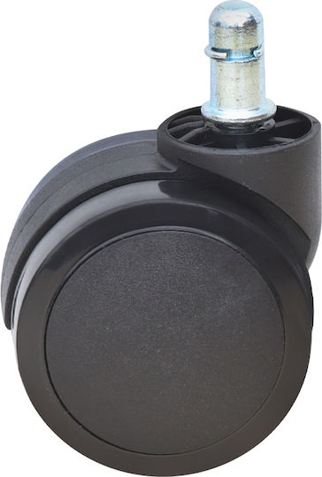 Megapap Caster for Office Chair Metallic 5 Pieces Black